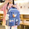 Школьная сумка, женский рюкзак для учащихся средней школы, повседневный рюкзак