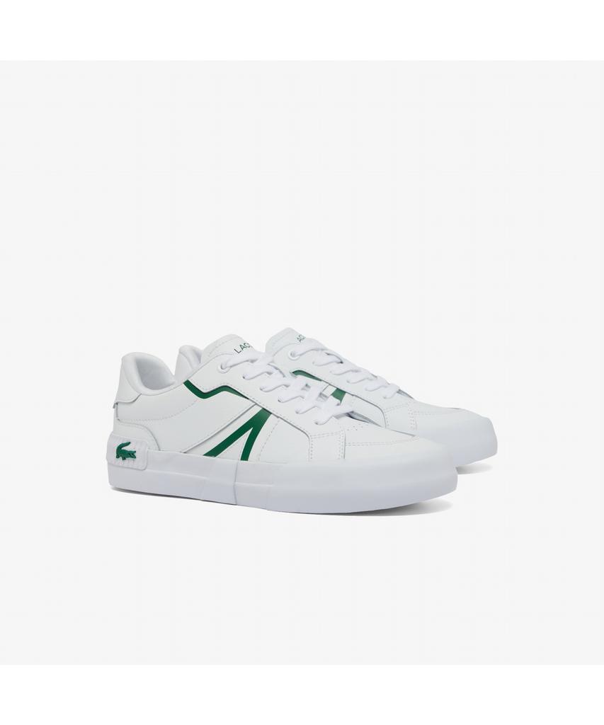 Женские кроссовки Lacoste L004 с контрастными кожаными вставками Rz8002W54N 082