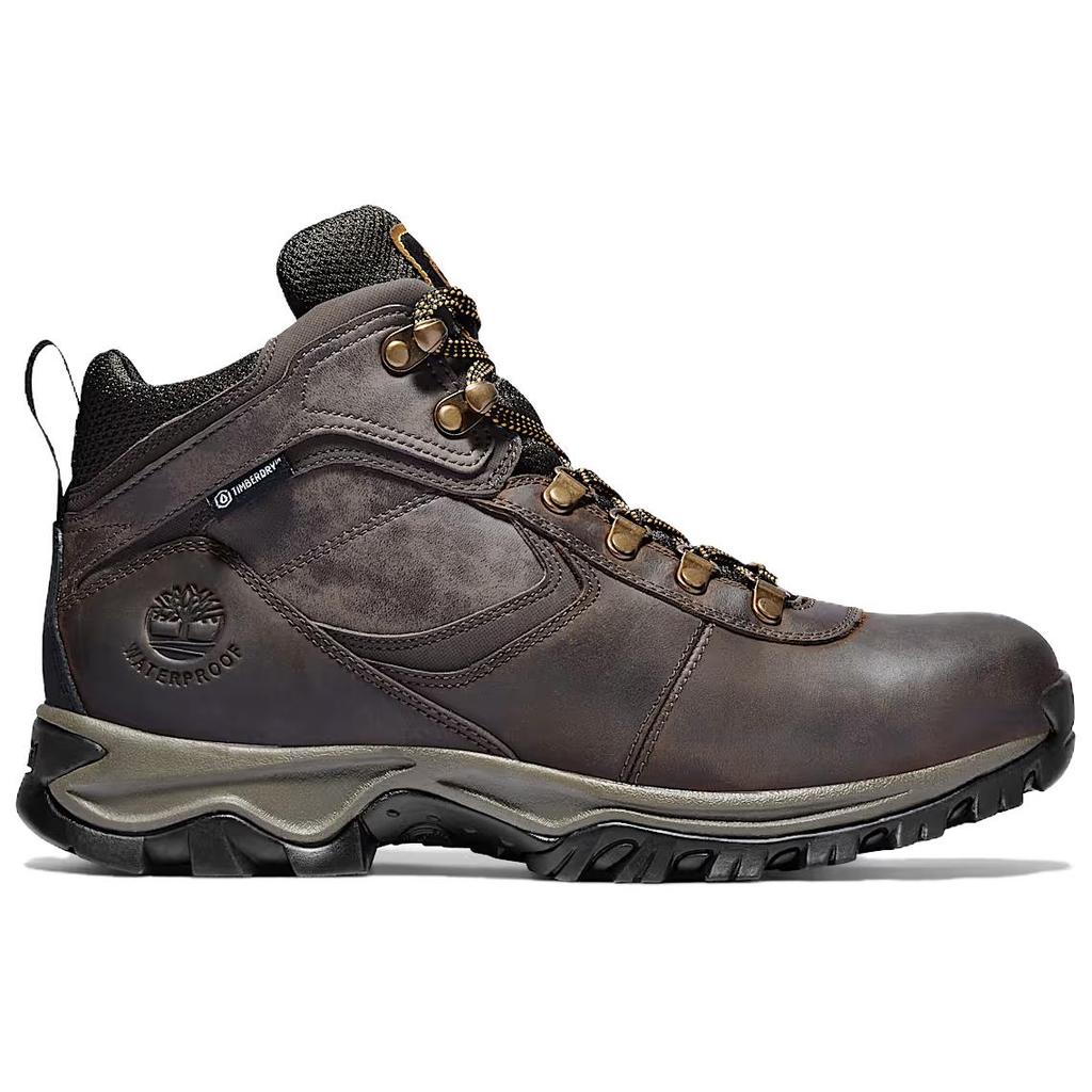 Timberland Монтана. Мужские кроссовки Maddsen Mid Hiker темно-коричневые TB02730R-242