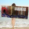 Rock Band R-Radiohead Музыкальное Микрофибровое Одеяло Быстросохнущие Пляжные Полотенца Большого Размера Печать Супер Впитывающее Полотенце-Одеяло для Бассейна