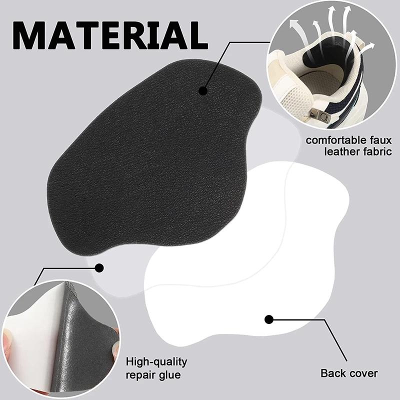 2/4/10 шт. Стельки для ремонта каблука, вспомогательные, липкие, для обуви, с отверстием, наклейка для сапожника, задник, кроссовки с подкладкой против износа, наклейка на задник, уход за ногами