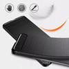 Case for HUAWEI P20 LITE CARBON Black Matt Silicone Slim Back + GLASS