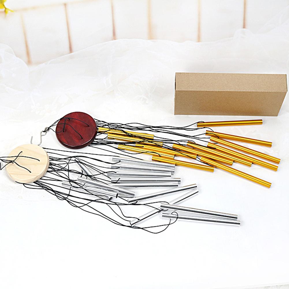 Indoor Outdoor Wind Chime Bell With 12 Aluminum Tubes For Home Garden Patio Terrace Balcony Outdoor Indoor Decoration Supplies