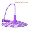 2.8M Skill Jumping Bamboo Rope PVC Beginners Adult Children Soft Beaded No Tangle Segmented Fitness Jump Rope
