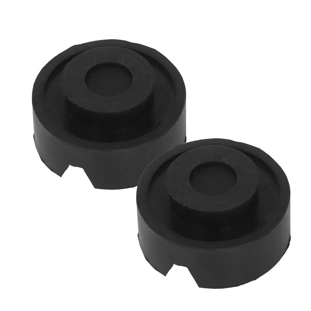 2PCS Circular Rubber Jack Pad Adapter Universal Slotted Car Jack Stand Lifting Protector