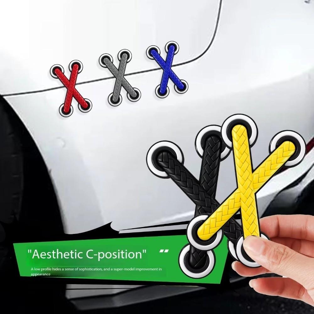 Adhesive Car Stickers Multicolor Vinyl Sticker New Shoelace Sticker Helmets