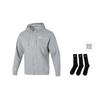 Nike Клубная толстовка мужская серая FN3885-063
