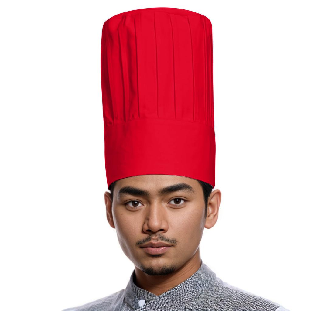 Знаменитая шляпа шеф-повара, кондитерская, тканевая шляпа, рабочая шляпа, плиссированная шляпа