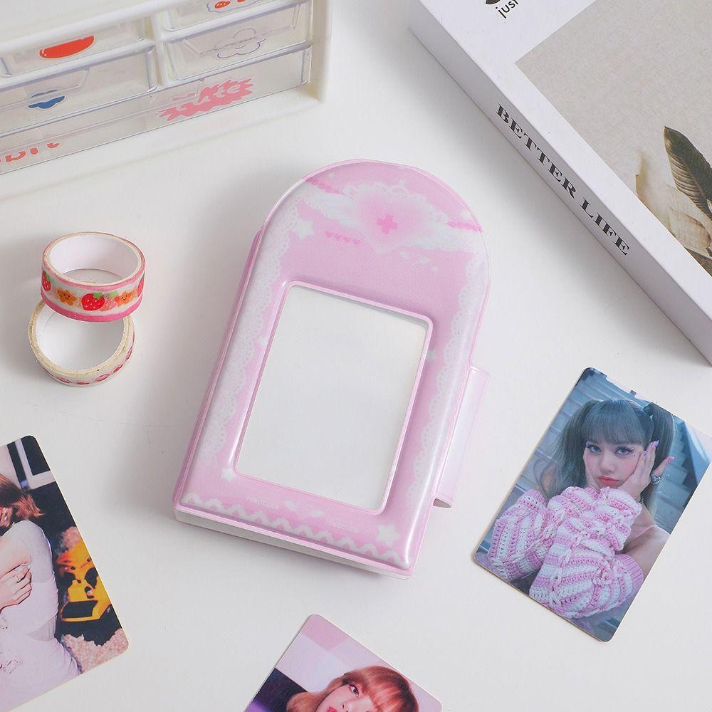 3 Inch Kawaii Fans Polaroid Album Student Photos Album Idol Cards Book Photocard Holder Cards Collect Book Anime Cards Book