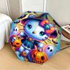 1pc Halloween Hello Kitty Automatic Open/Close Umbrella, Lightweight Design for Everyone, Halloween & Christmas Gifts - Ideal for Daily, Formal, Party