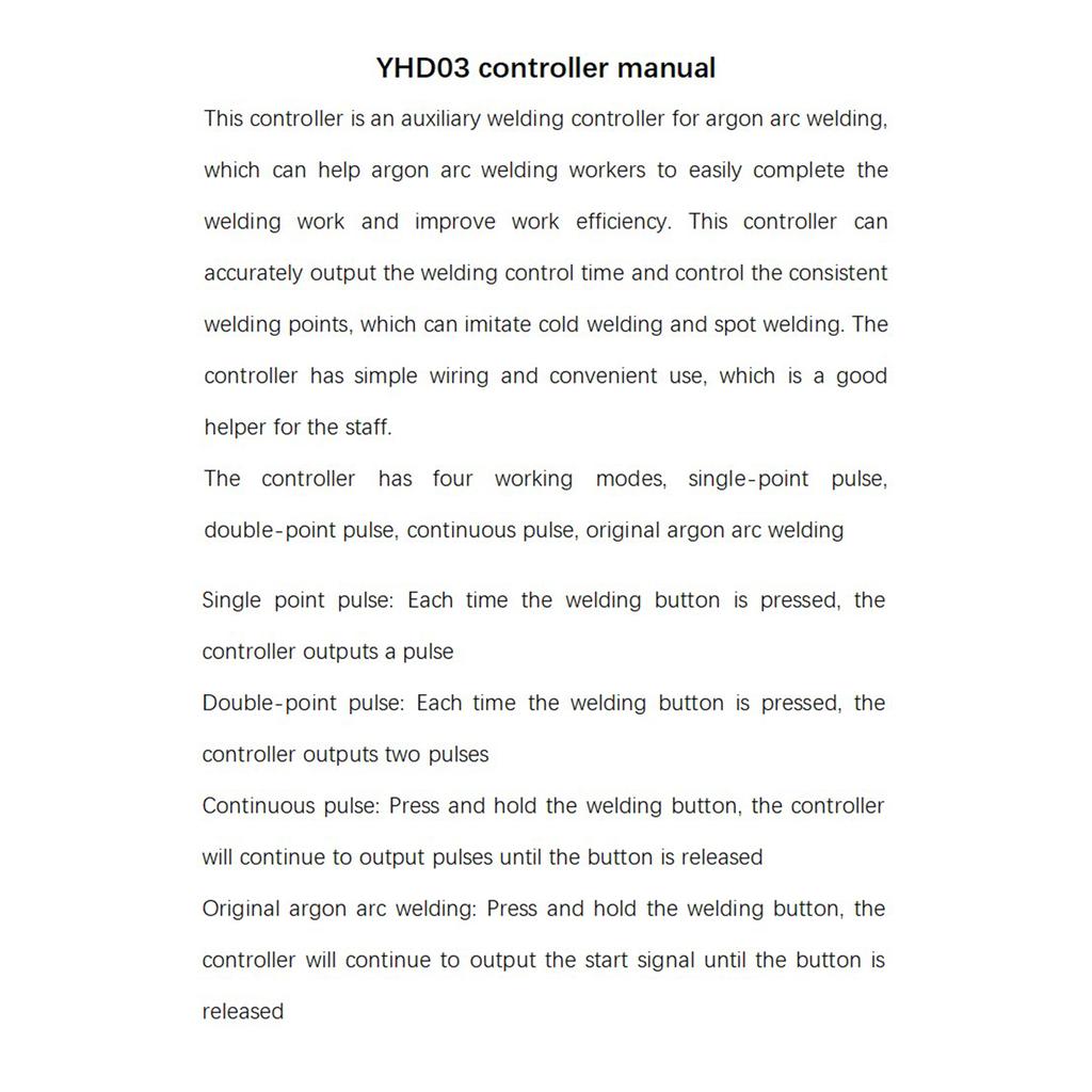 Pulse Spots Welding Machine Cold Welding Controller Argon Arc Welding Cold Welding Controller Sheet Adjustable Weld Pen