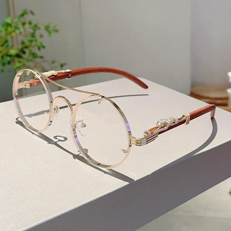 Винтажные круглые солнцезащитные очки  Новинка моды Оверсайз Градиентные Разноцветные Линзы Модный Дизайн Роскошного Бренда Солнцезащитные Очки