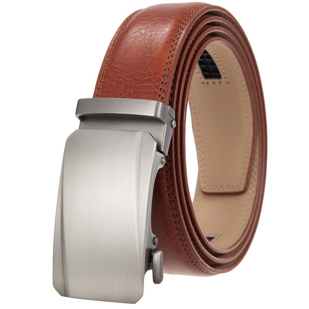 1шт стильный и простой ремень с автоматической пряжкой, мужской ремень, ремень Ly36-35353-1