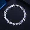 Wedding Dress K Gold Plated Zircon Bracelet Women'S Sweet Birthday Gift Jewelry