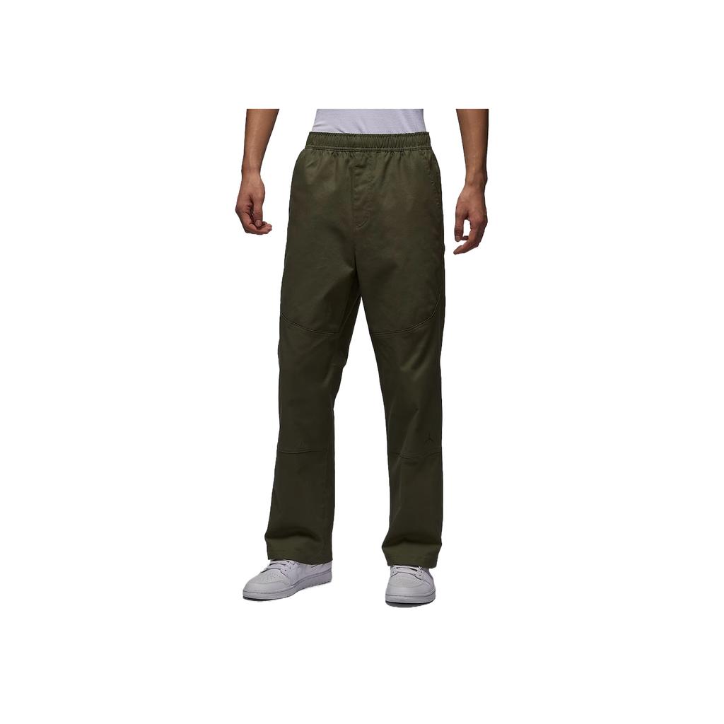 Jordan Essentials Мода Удобные Универсальные Мягкие Повседневные Брюки Мужские брюки Оливково-зеленые HF9330-222