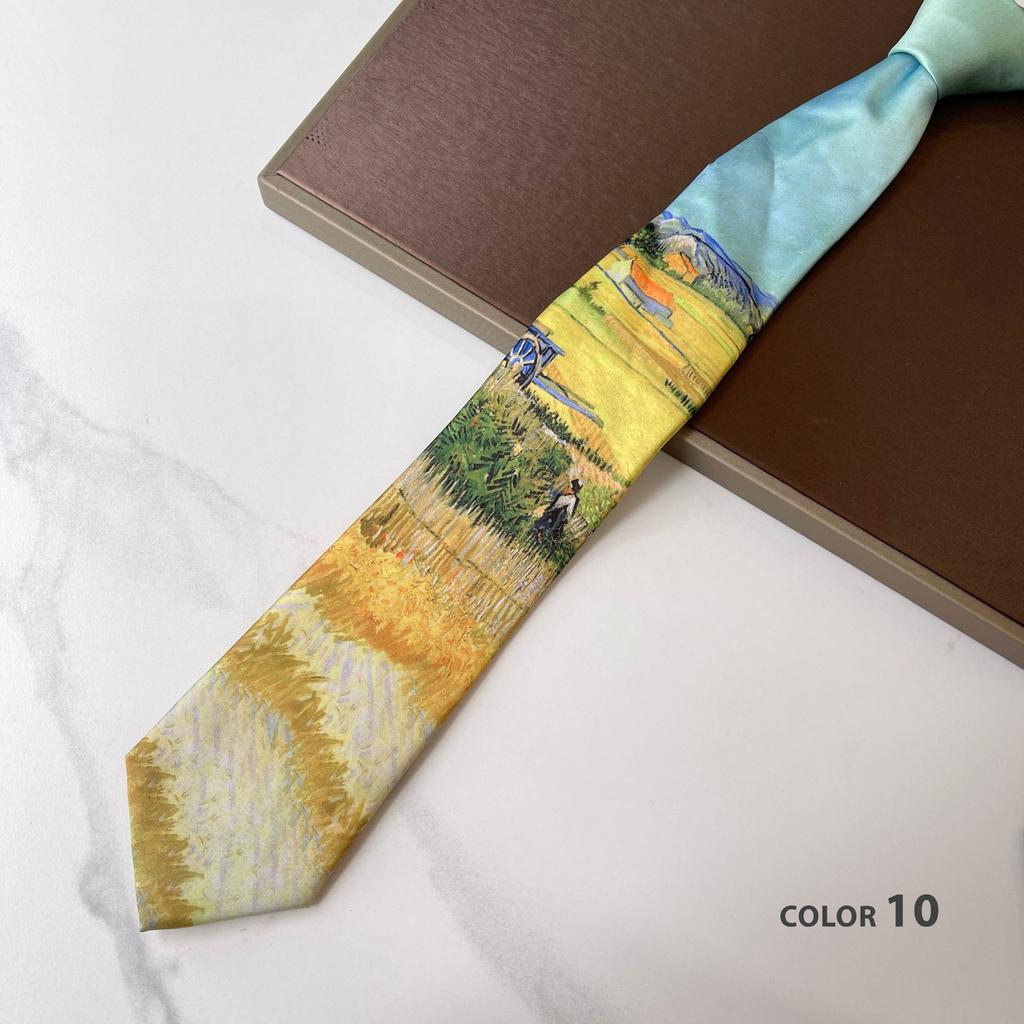 8CM Personalized Printed Hand-Tied Tie