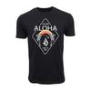 Volcom Гавайская рубашка с принтом True To This Мужская черная футболка Унисекс футболка