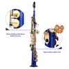 Btuty Brass Straight Soprano Sax Saxphone Bb B Flat Деревянный духовой инструмент для студентов начинающих профессионалов