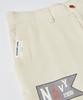 BEYOND CLOSET [Collection Line] Archive Patch Print Corduroy Pants Ivory