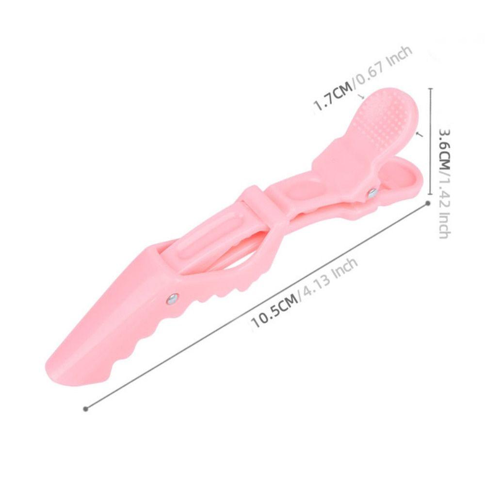 Colorful Crocodile Hairpins Salon Hair Barber Accessories Hairdressing Hair Grip  Men/Women