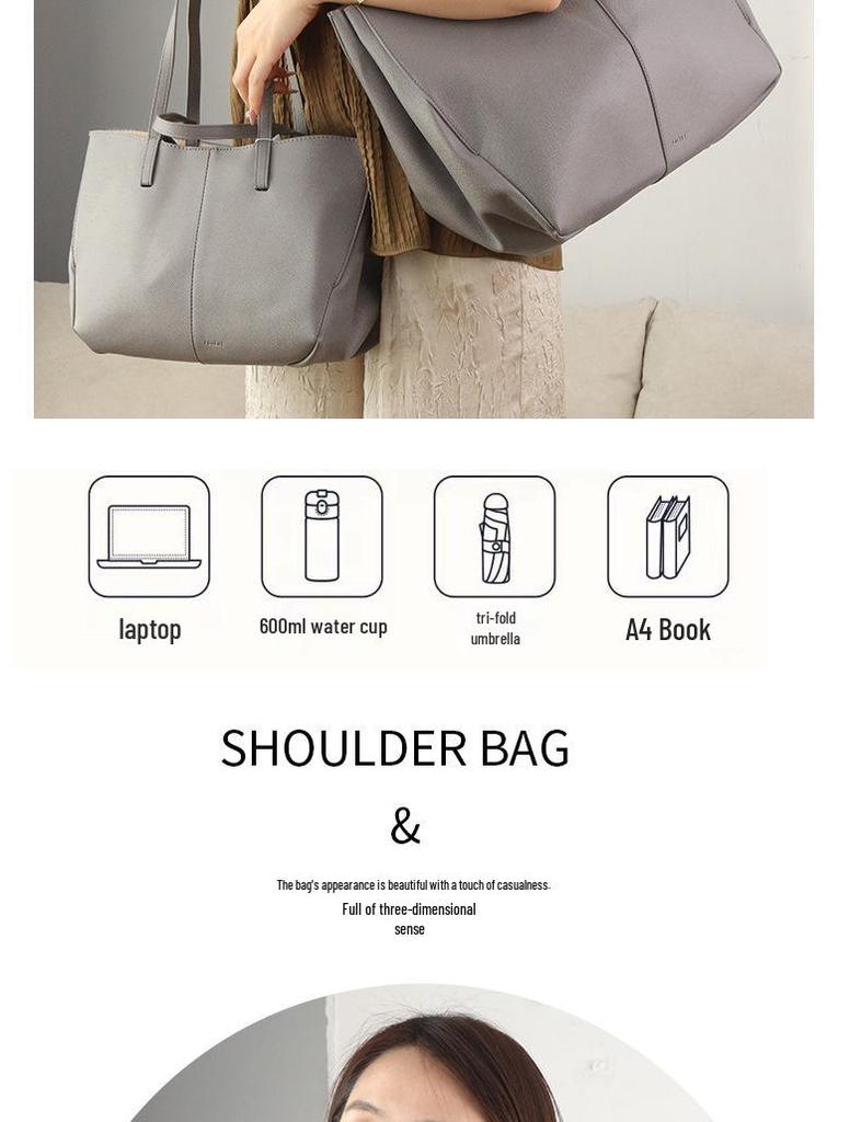 Cross-Border Bolingen Women's Large Capacity Tote Bag, Versatile Underarm Handbag