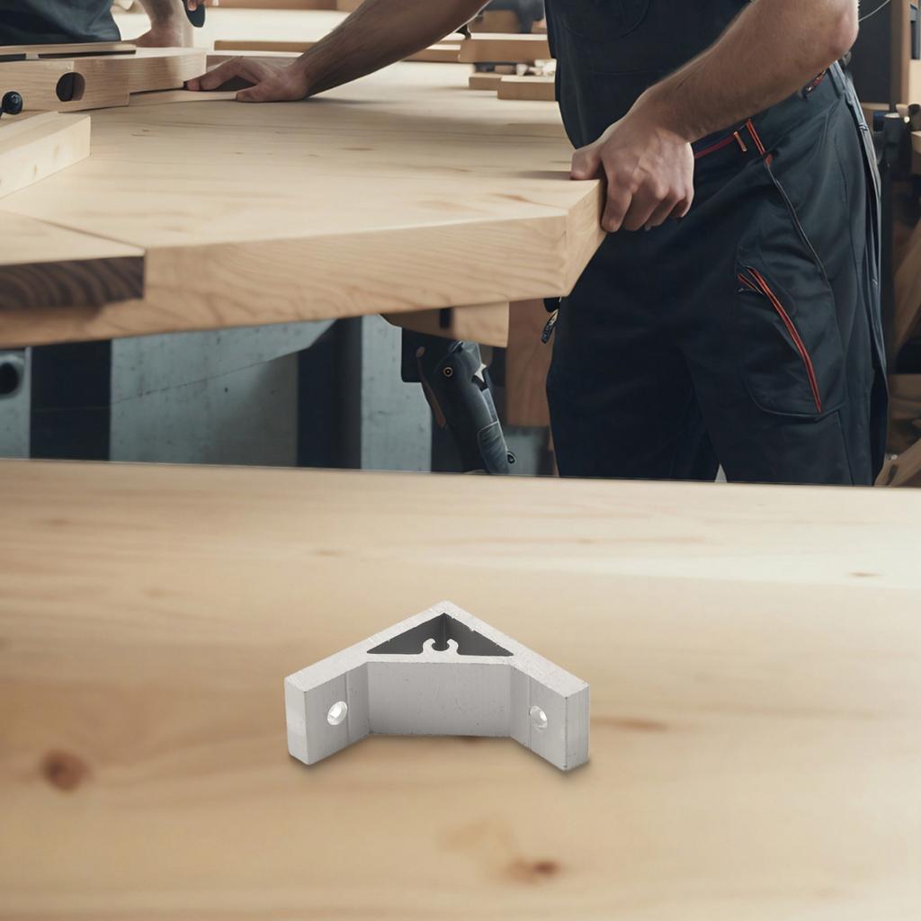 90 Degree Bracket Aluminum Profile Fastener Corner Angle Bracket