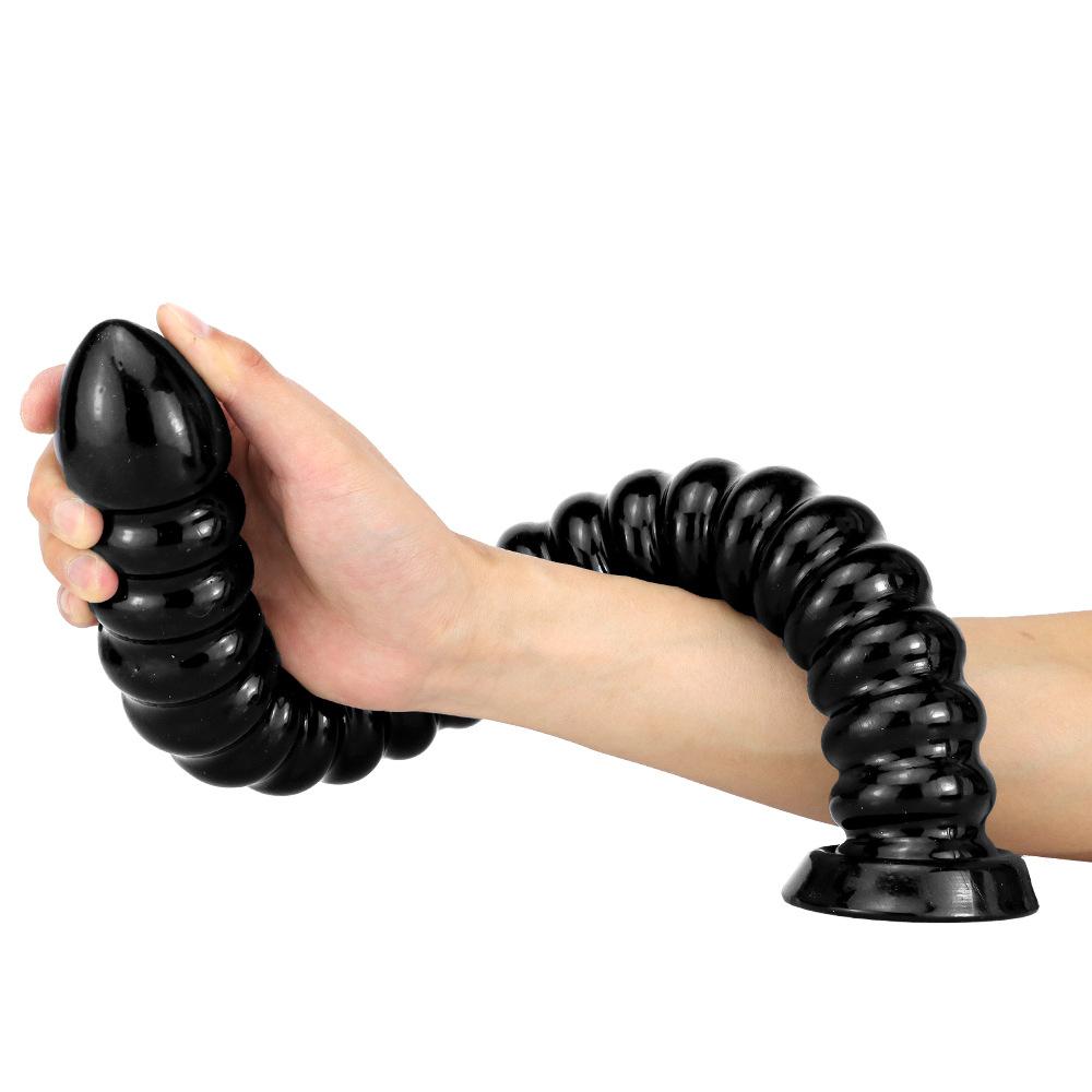 Негабаритная анальная пробка, большой черный фаллоимитатор, анальный расширитель, секс-игрушки, фистинг, реалистичный ремешок для пениса на члене, женское доминирование, БДСМ, XXL, конский фаллоимитатор