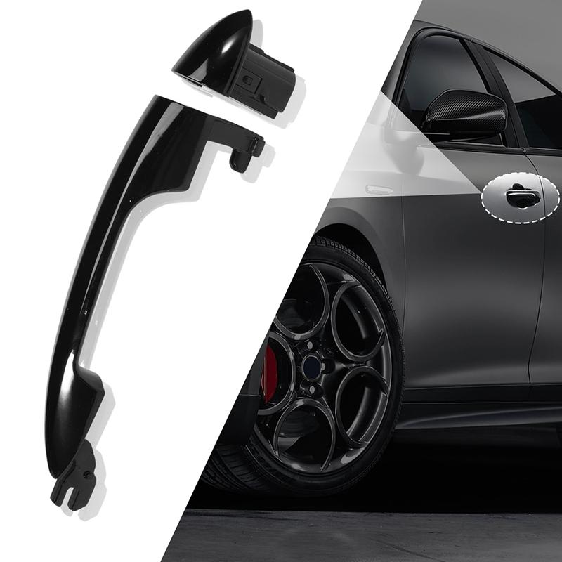 Black Door Handles Front Door Handles Brand New Condition Easy tallation Black Door Handle Accessory For Car Car Sticker