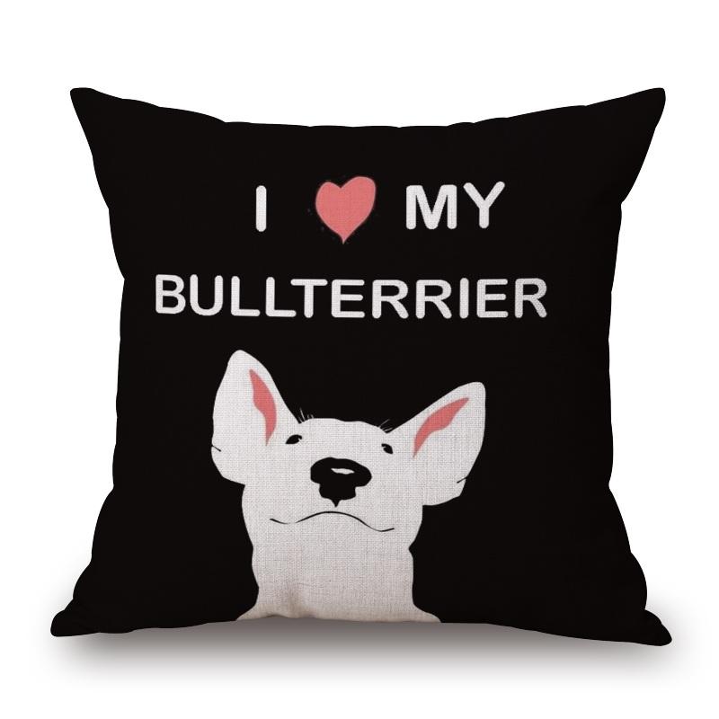 Чехлы для подушек с изображением таксы, картина с изображением собаки-колбаски, декоративные чехлы из хлопка и льна для спальни, дивана, украшения для дома 45X45 см