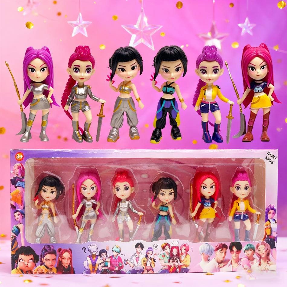 Аниме Фигурка K*pop ПВХ Модель Фигурка Коллекция Статуэтка Украшение для Стола Куклы Детские Игрушки Подарки на Хэллоуин