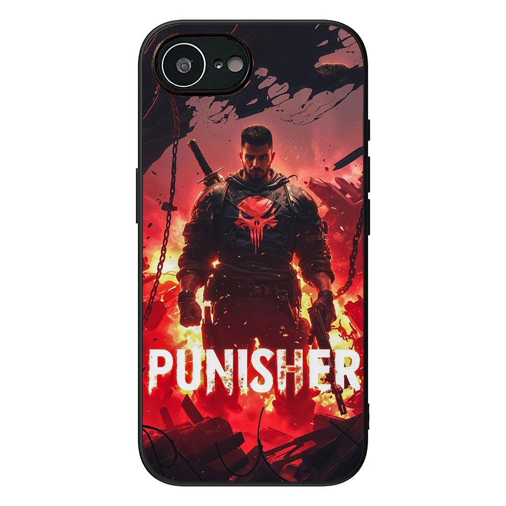 The Marvel Punisher Skull Casing Phone Cover for Samsung Galaxy A56 A26 A36 A10 A20 A30 A31 A32 A50 A51 A52 A53 A33 A12 A14 Case