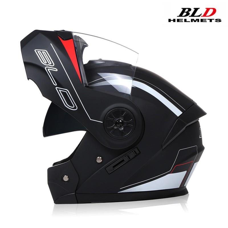 Modular Flip-Up Motorcycle Helmet With Dual Visors All-Season Riding Street Touring Commuting