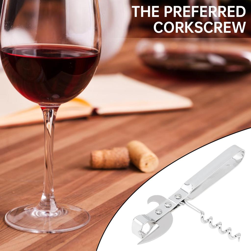 Многофункциональная открывалка для банок из нержавеющей стали, открывалка для пивных бутылок, регулируемая ручная открывалка для банок, захват, кухонные принадлежности, серебристый цвет