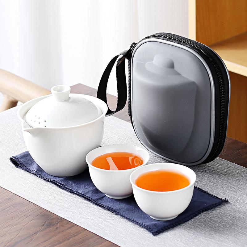 Convenient Travel Express Cup Kung Fu Tea Set Business Household Real Estate Points
