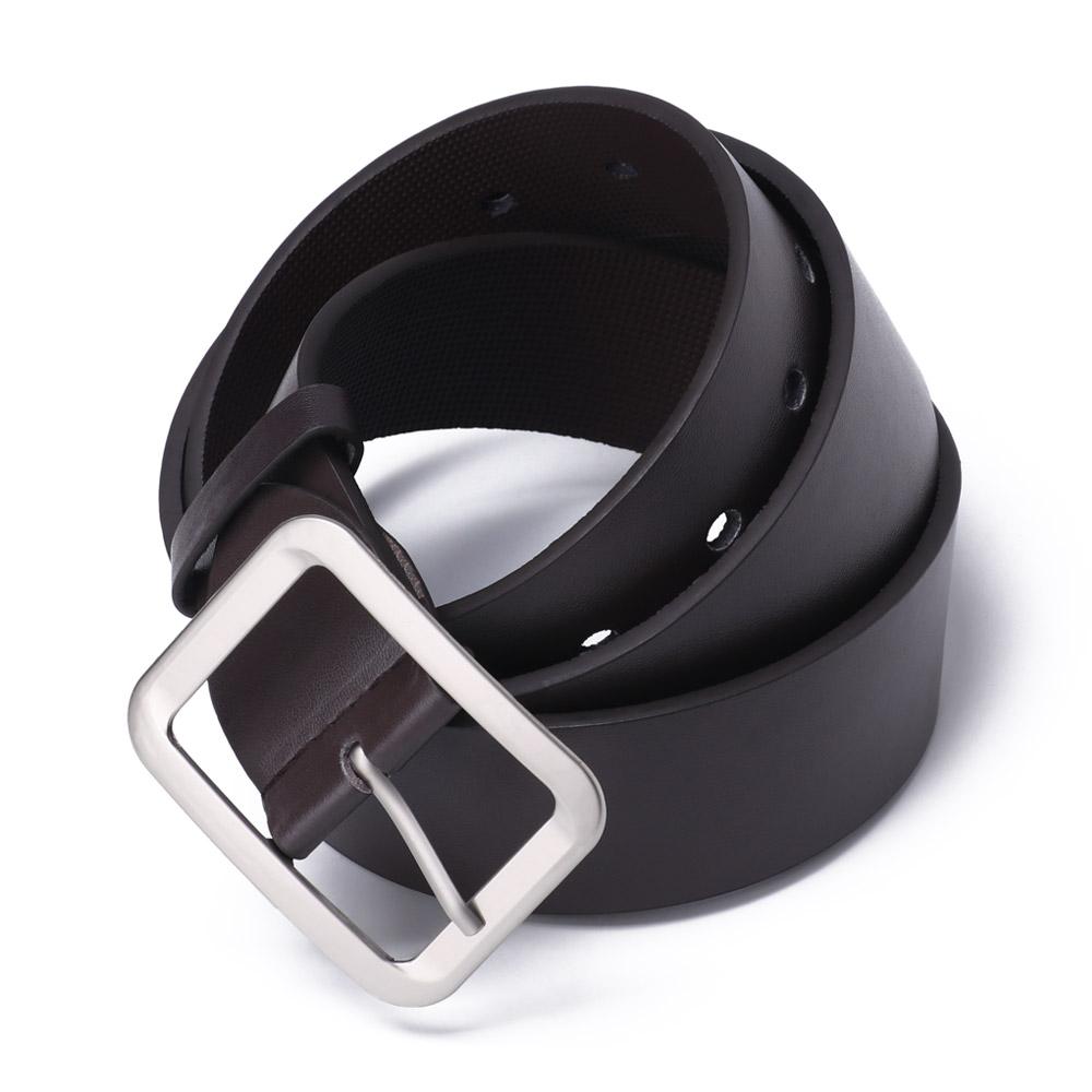 High-Quality Waist Strap Belts Waist Belts Leather Dress Belt Casual Waistband Square Pin Buckle
