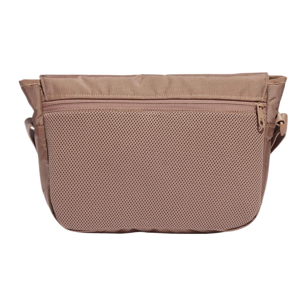 New Adidas Originals Recycled Nylon Messenger Bag Shoulder Bag Crossbody Bag Unisex Earth Brown IB9345