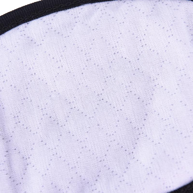 1шт унисекс мультфильм смешные зубы рот черная трехслойная хлопковая полумаска для лица