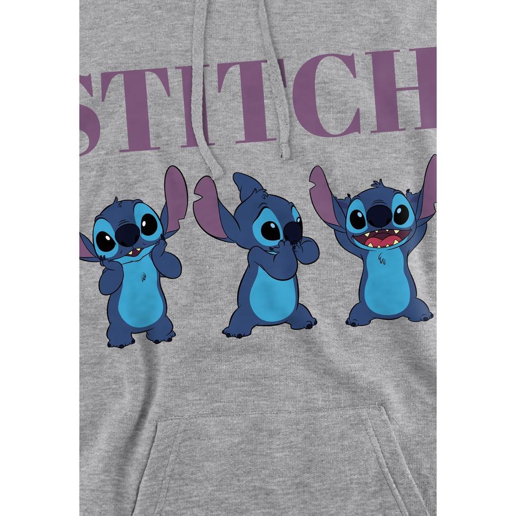 Lilo & Stitch Мужская толстовка с капюшоном с тройным стежком