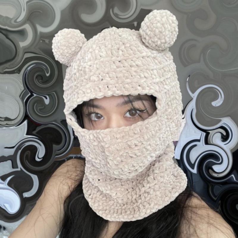 Весенняя новинка, чистая шерстяная шапка ручной вязки с узором Gossip, допаминовая шапка для взрослых