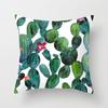 Nordic Style Tropical Plant Cactus Pattern Cushion Cover Sofa Car Office Pillowcase Home Decor Pillowcase