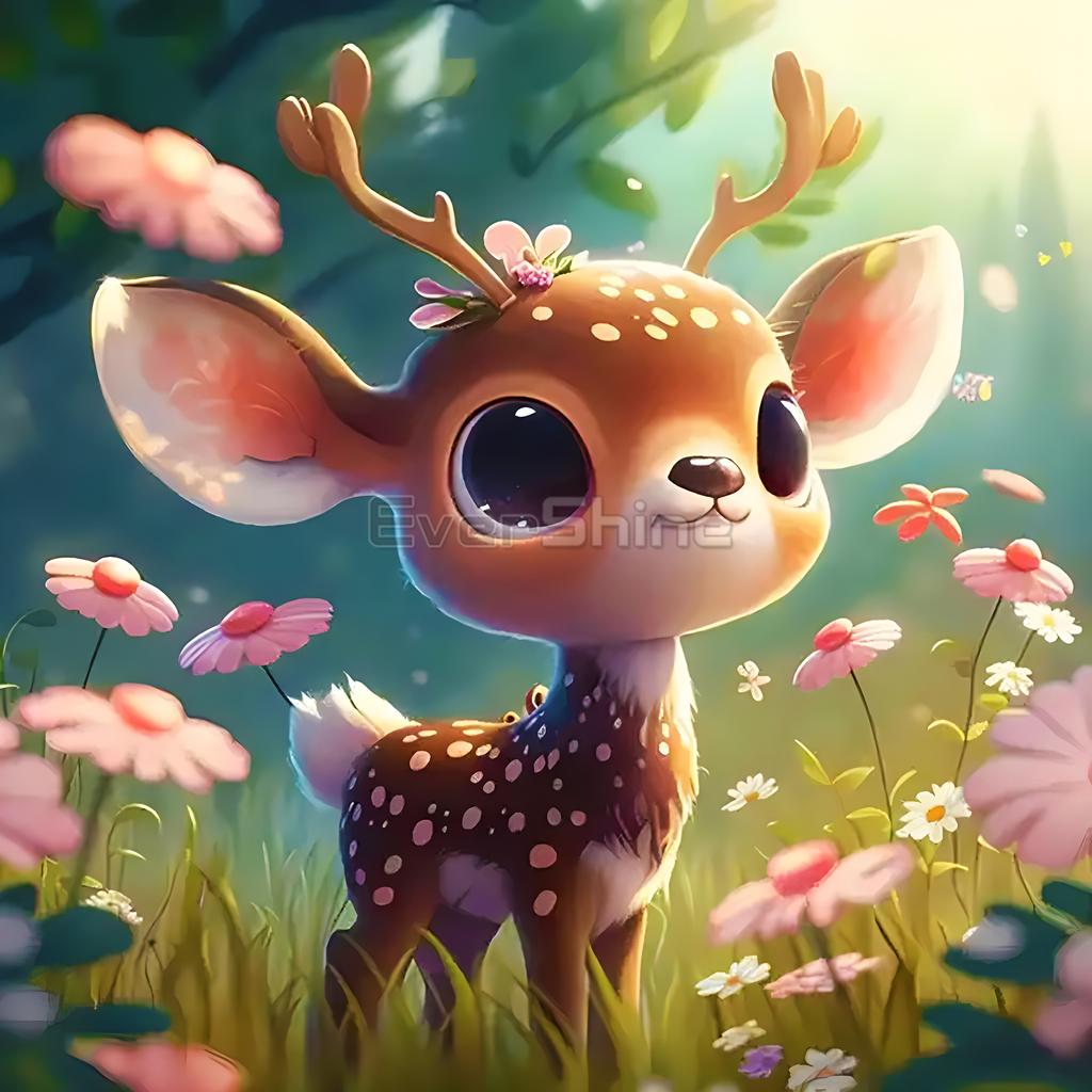 EverShine 5D DIY Алмазная картина Тигр Кошка Стразы Картины Мозаика Животное Набор для вышивки крестом Вышивка Мультфильм Наклейки на стену