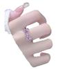 Открытое кольцо Love pink bow для женщин с розовыми бриллиантами и цирконами, изысканное французское слегка инкрустированное кольцо для милой девушки