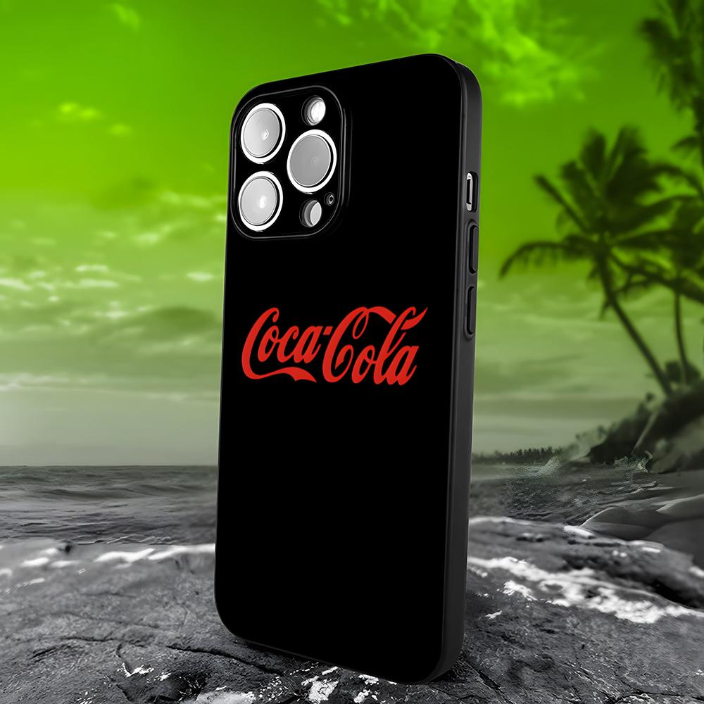 Горячие напитки C-Coca Чехол для телефона C-Cola Для iPhone 17 15 16 13 Pro Max 14 12 11 Xr X 8 7 6 Plus Роскошная задняя крышка