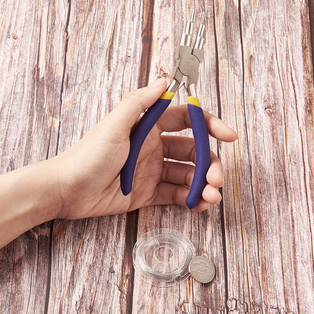 6 in 1 Jewelry Making Hand Tools Round Nose Pliers Wire Wrapper Jewelry Pliers Sets Jewelry Plier