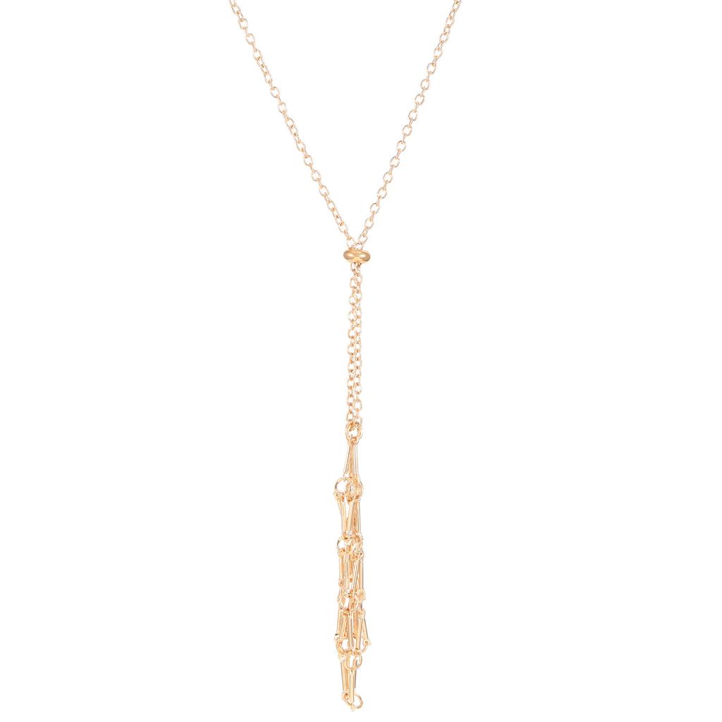 Приграничный сменный кристалл необработанный камень сетчатый карман плетеный металлический сетчатый карман ожерелье бамбуковый кулон ожерелье цепочка для свитера регулировочная цепочка