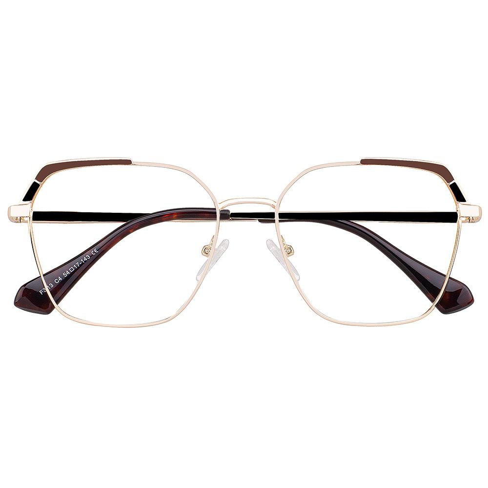 Оправа для очков от близорукости Металлическая оправа для очков Оправа для очков Мужская и женская одинаковая Оправа для очков для грамотности