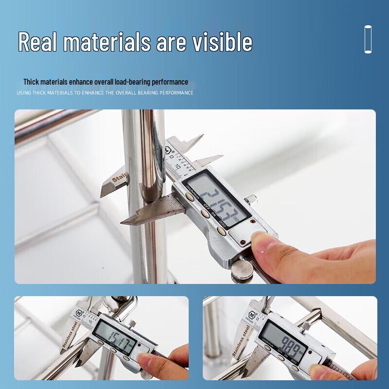 Хуэйхуан Многоцелевая стойка для хранения из нержавеющей стали