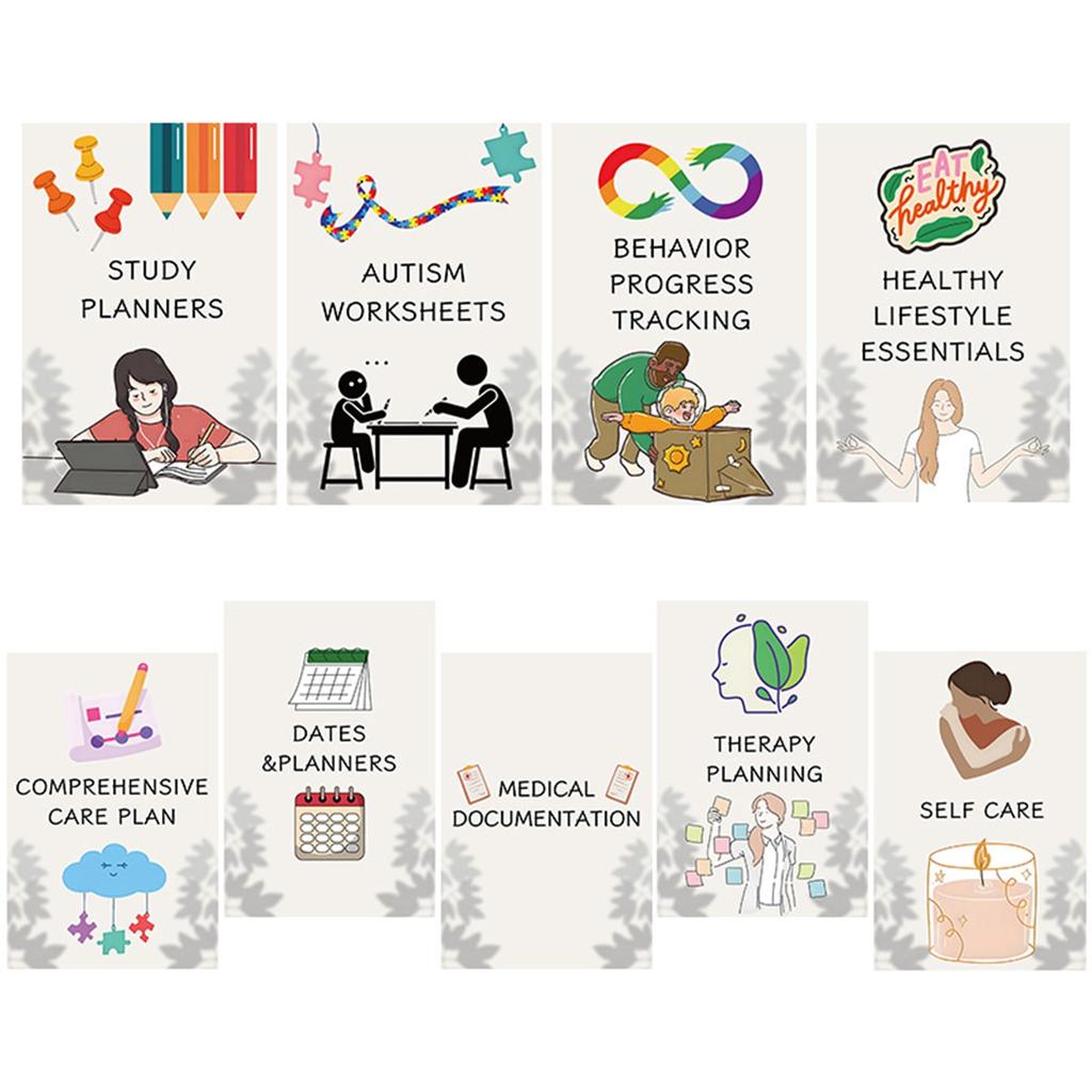 Книга плана особого ухода, запись и сохранение маленьких моментов роста