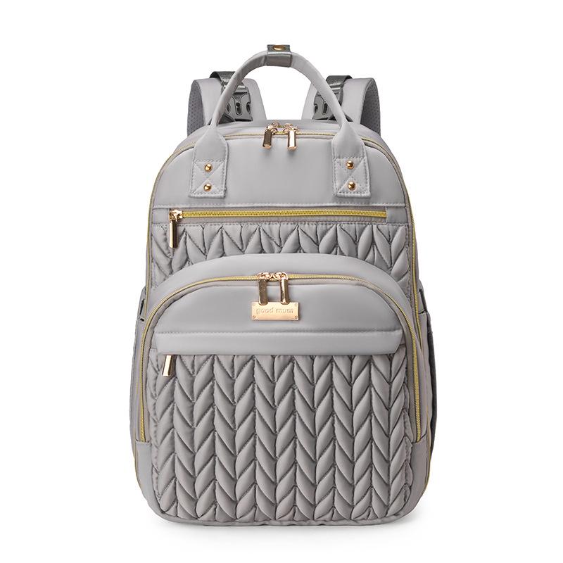 Рюкзак-мумия высокого класса: Просторная детская сумка с термоизолированным отделением для молока для удобных прогулок