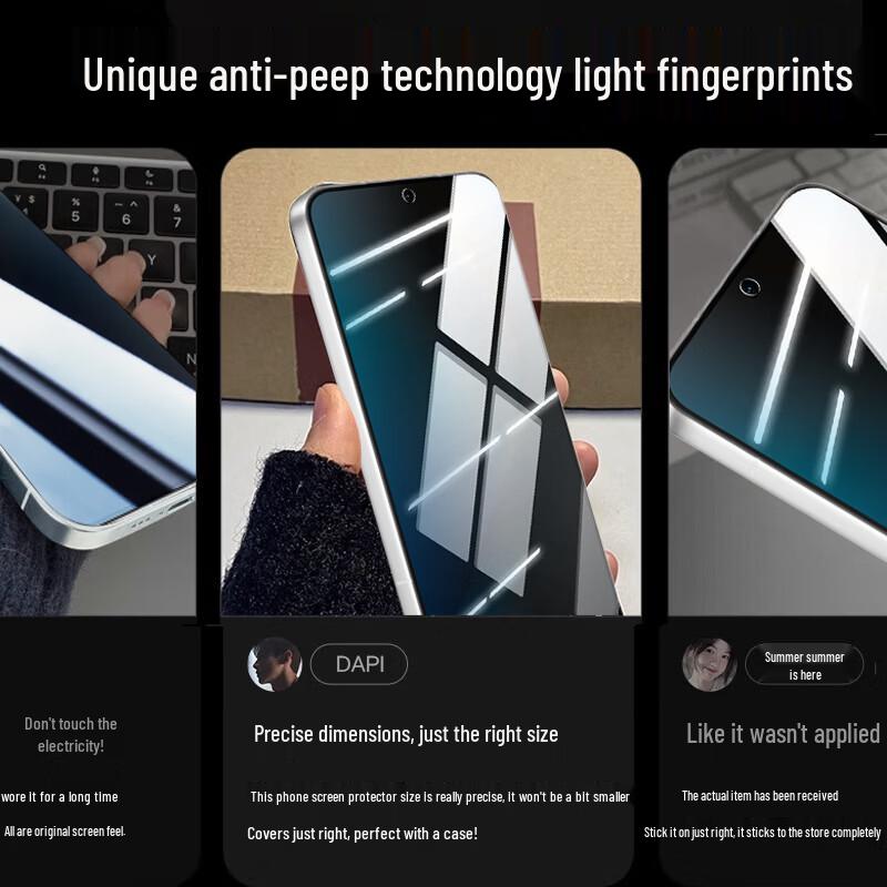 Smorss Anti-Peep Soft Screen Protector for Honor Win RT